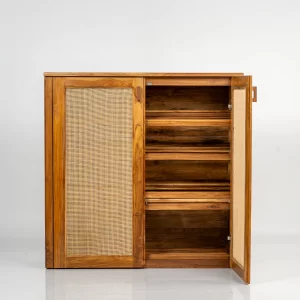 Teak Wood Shoe Rack